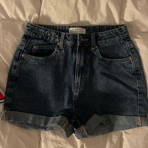 Jean shorts high waisted